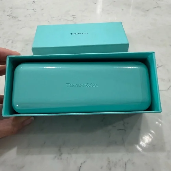 Tiffany & Co. Black, Tiffany Blue & Silver Eyeglasses-NEW! - Picture 8 of 9